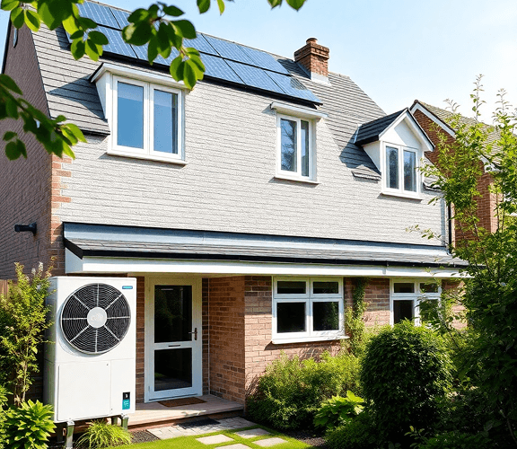 Modern eco-friendly house